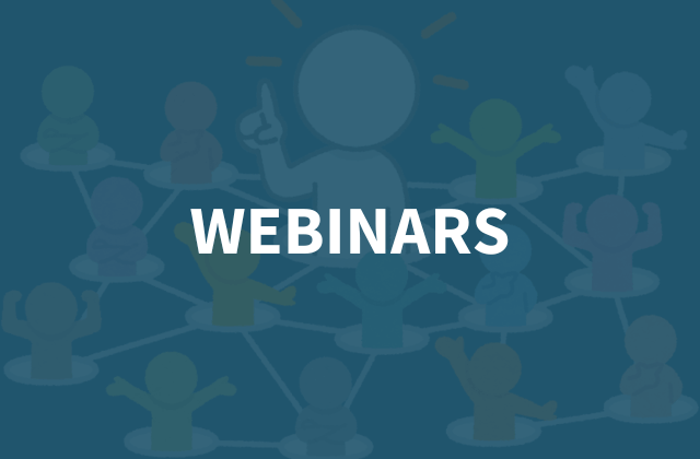 Live webinar sessions