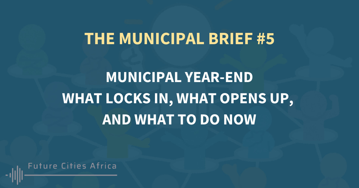 Municipal year-end: what locks in, what opens up, and what to do now